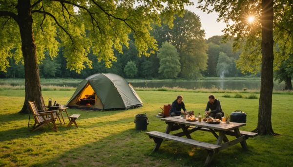 Profitez de vos vacances en camping près des châteaux de la Loire
