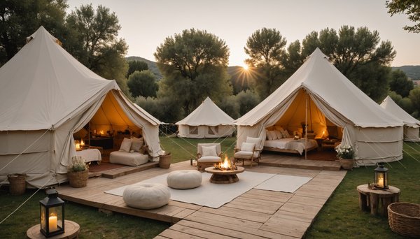Pourquoi le glamping est la solution vacances luxe en hébergement insolite en PACA ?